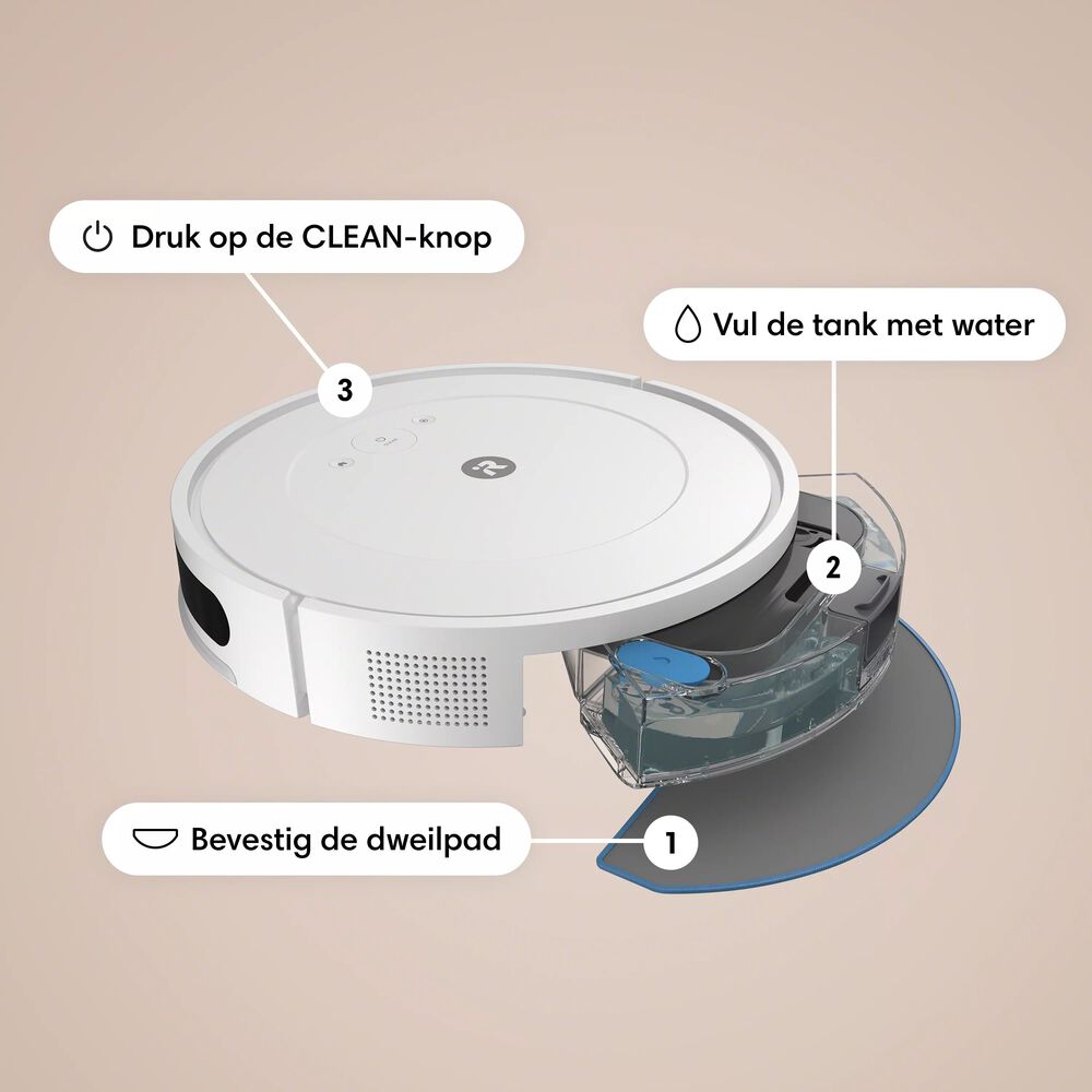 Eenvoudige stappen om te dweilen